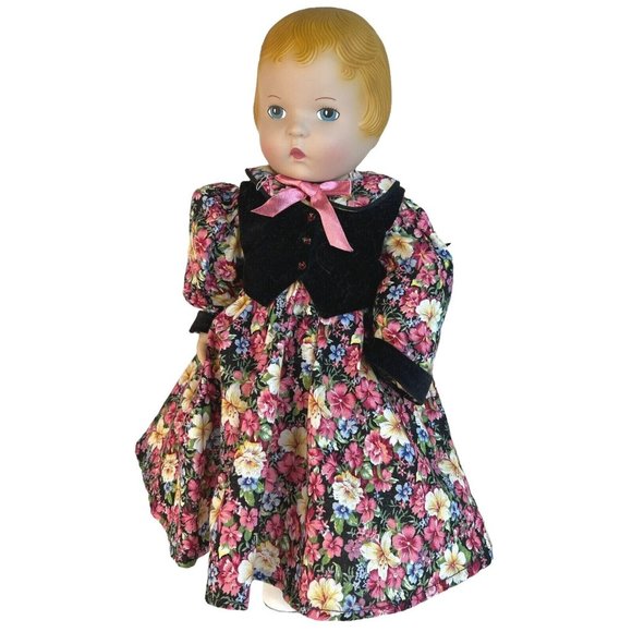 Daisy Kingdom Other - Daisy Kingdom Dolly Doll 18” Blonde Hair Victorian Swing Dress Vest Clothes